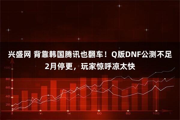 兴盛网 背靠韩国腾讯也翻车！Q版DNF公测不足2月停更，玩家惊呼凉太快